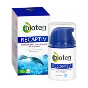 Bioten Recaptiv Κρέμα Νύχτας Αναδόμησης και Αντιγήρανσης 50ml