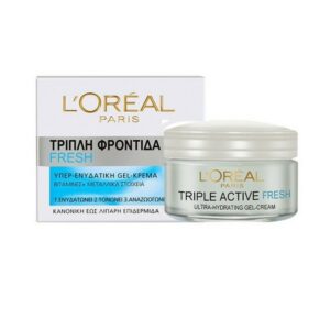 L’Oreal Τριπλή Φροντίδα Fresh Υπερ-Ενυδατική Gel-Κρέμα 50ml (κανονική έως λιπαρή επιδερμίδα)