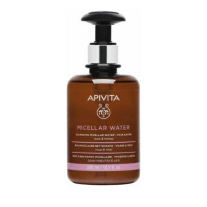 Apivita Micellar Water Για Πρόσωπο & Μάτια Με Τριαντάφυλλο & Μέλι 300ml