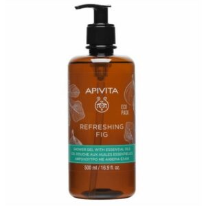 Apivita Αφρόλουτρο Με Σύκο & Αιθέρια Έλαια 500ml