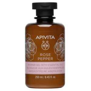 Apivita Αφρόλουτρο Ροζ Πιπέρι Με Αιθέρια Έλαια 250ml