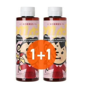 Korres Wash Me Berries Kids Shampoo & Showergel 250ml (1+1)