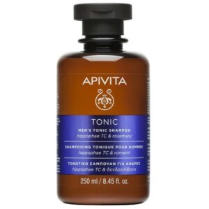 Apivita Men’s Tonic Σαμπουάν Τριχόπτωσης Mε Hippophae Tc & Δεντρολίβανο 250ml