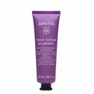 Apivita Bilberry Face Scrub Κρέμα Απολέπισης Για Λάμψη Με Μύρτιλλο 50ml