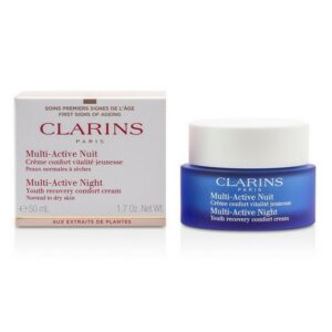 Clarins Multi-Active Night Youth Recovery Comfort Normal To Dry Skin Creme 50ml