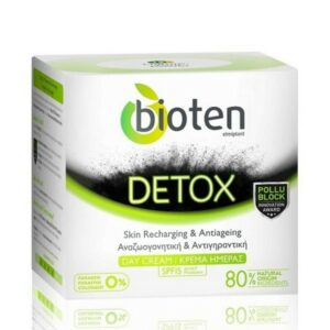 Bioten Detox 80% Skin Recharging & Antiageing SPF15 Day Cream 50ml