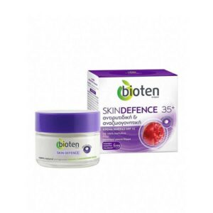 Bioten Skin Defence 35+ Ενυδατική & Αντιγηραντική Κρέμα Προσώπου Ημέρας SPF15 Για Κανονικές Μικτές Επιδερμίδες Με Κολλαγόνο 50ml