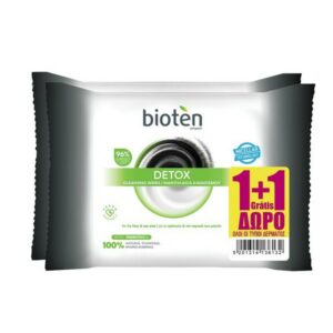 Bioten Detox Cleansing Wipes ( 1+1 )