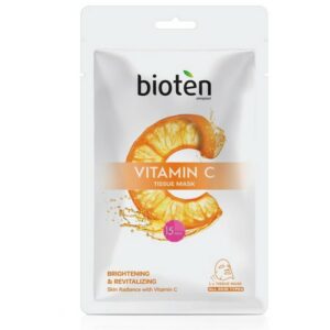 Bioten Vitamin C Brightening & Revitalizing Tissue Mask 20ml