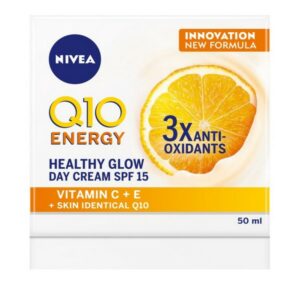 Nivea Q10 Energy Healthy Glow SPF15 Ενυδατική Κρέμα Προσώπου Ημέρας 50ml