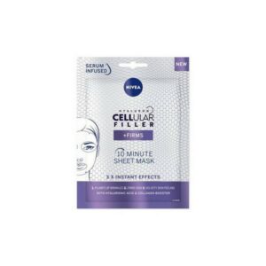 Nivea Cellular Filler 10 Minute Sheet Mask Υφασμάτινη Μάσκα 10 Λεπτών Για Αναπλήρωση Όγκου 1τεμ