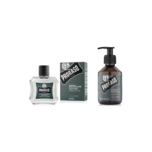 Proraso Cypress & Vetyver Beard Set (Beard Shampoo 200ml & Beard Balm 100ml)