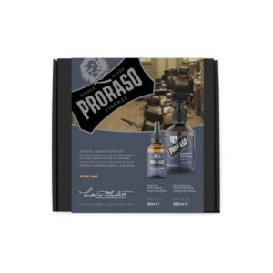 Proraso Duo Pack Beard Set Azur Lime (Beard Oil 30ml & Beard Shampoo 200ml)
