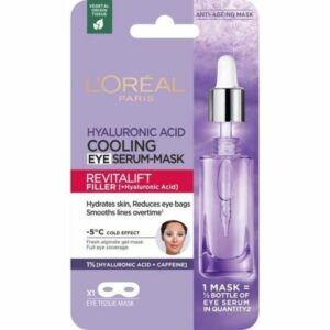 L’Oreal Revitalift Hyaluronic Acid Cooling Eye Serum Μάσκα Ματιών Για Ενυδάτωση 1τμχ