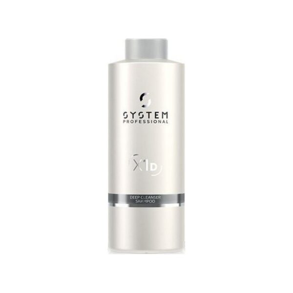System Professional Extra Deep Cleanser Σαμπουάν X1D 1000ml