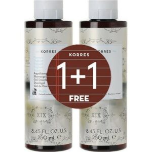 Korres Σετ Αφρολουτρο Γιαουρτι 1+1 250 ml