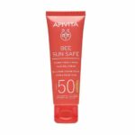 Apivita Bee Sun Safe Ενυδατική Κρέμα Gel Προσώπου Με Χρώμα SPF50 50ml