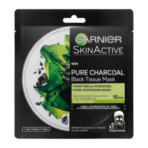 Garnier Skin Active Pure Charcoal Black Tissue Mask 28gr