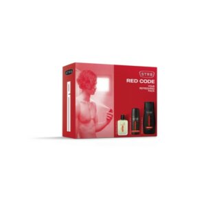 Str8 Red Code Set  (After Shave Lotion 50ml & Deod.Spray 150ml+ Shower Gel 250ml)