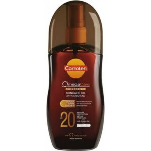 Carroten Omega Care Tan & Protect SPF20 Suncare Oil Αντηλιακό λάδι μαυρίσματος και προστασίας 125ml