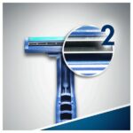 Gillette Razors Blue II Plus Slalom – Ξυραφάκια μιας Χρήσης 5τμχ.