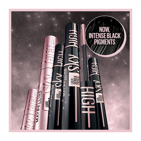 Maybelline Lash Sensational Sky High Cosmic Black Μάσκαρα Σε Μαύρο Χρώμα 7.2ml