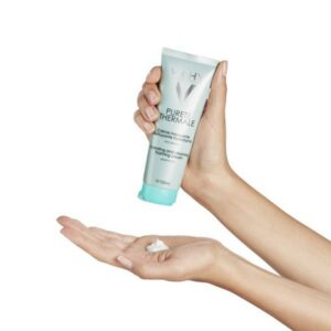 Vichy Purete Thermale Hydrating & Cleansing Foaming Cream Αφρώδης Ενυδατική Κρέμα Καθαρισμού Προσώπου 125ml