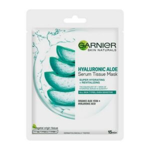 Garnier Skin Naturals Hyaluronic Aloe Serum Tissue Mask Υφασμάτινη Μάσκα Ενυδάτωσης 28gr