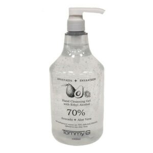 Tommy G Avocado + Aloe Vera Hand Cleansing Gel With Ethyl Alcohol 70% 1000ml