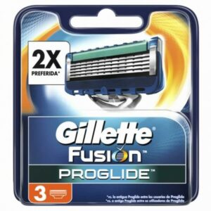 3 Gillette Blades Fusion Proglide
