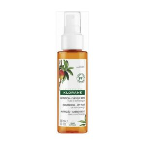 Klorane Nourishing Dry Hair Oil With Mango Λάδι Μαλλιών Mε Μάνγκο Για Θρέψη Ξηρά Μαλλιά 100ml