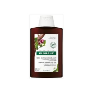 Klorane Quinine Σαμπουάν για Ενδυνάμωση & Τριχόπτωση με Κινίνη και Βιολογικό Εντελβάις 200ml