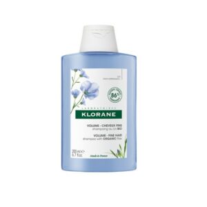 Klorane Flax Fiber Volume & Texture Shampoo BIO Σαμπουάν Με Ίνες Λιναριού Σε Οικολογική Συσκευασία 200ml
