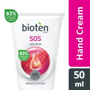 Bioten SOS 48h Argan Oil & 5% Urea Hand Cream 50ml