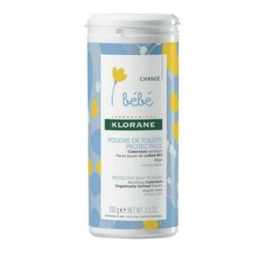 Klorane Bebe Protective Baby Powder With Soothing Calendula Βρεφική Πούδρα Για Κανονικές Επιδερμίδες 100gr