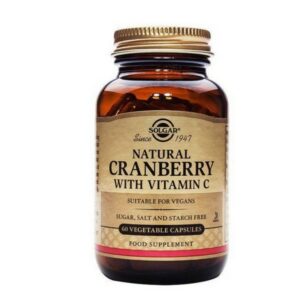 Solgar Cranberry With Vitamin C Vegan 60 Caps