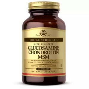 Solgar Glucosamine Chondroitin MSM 60 Tabs