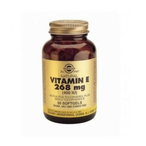 Solgar Vitamin E 400IU 50 Softgels
