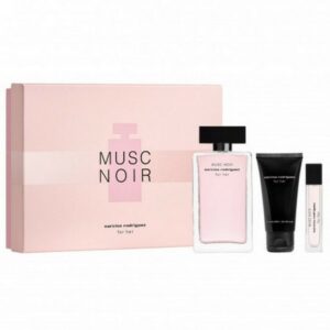 Naricso Rodriguez Musc Noir Set (EDP 100ml & EDP 10ml & Body Lotion 50ml)