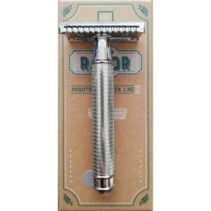 Nipavo Pogotonomia Men Line II Ξυραφάκι Ασφαλείας Κλειστού Τύπου White Chrome