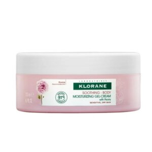 Klorane Pivoine Ενυδατική Gel Kρέμα Σώματος Για Το Ευαίσθητο Ξηρό δέρμα Με Παιώνια 200ml