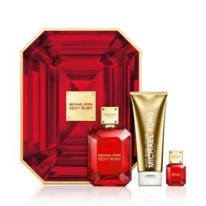 Michael Kors Sexy Ruby (EDP 100ml + Body lotion 100 + EDP 7ml)