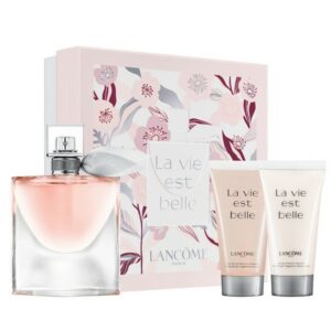 Lancome La Vie Est Belle ( EDP 50ml spray & Invigorating Fragrance Shower Gel 50ml &  Nourishing Fragrance Body Lotion 50ml )