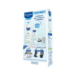 Mustela  Hydra Bébé Lotion 300ml & Δώρο Hydra Bébé Facial Cream 40ml