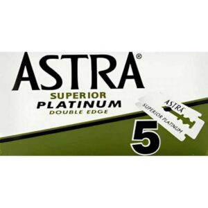 Astra Βy Gillette Superior Platinum Double Edge Blades 5τμχ.