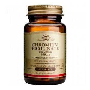 Solgar Chromium Picolinate 100mg 90 Caps