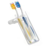 Kent 2 Νylon-Hard Touthbrushes Travel Case