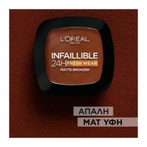 L’oreal Paris Infaillible 24H Fresh Wear Matte Bronzer 9gr