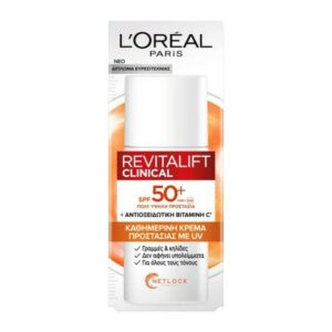 L’Oreal Paris Revitalift Clinical Vitamin C Καθημερινή Κρέμα Προστασίας SPF50+ 50ml