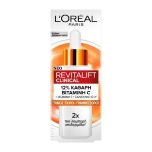 L’Oreal Paris Revitalift Clinical Ενυδατικό & Αντιγηραντικό Serum Προσώπου Mε Βιταμίνη C 30ml